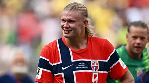 Erling Haaland bắt kịp Messi và Mbappe sau cú đúp tiễn Brazil về nước Erling Haaland bắt kịp Messi và Mbappe sau cú đúp tiễn Brazil về nước