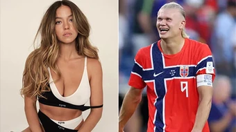 Erling Haaland gây sốt khi bất ngờ nhắc tên Sydney Sweeney
