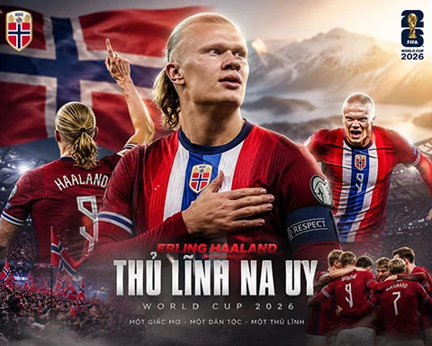 Erling Haaland, từ sát thủ đến thủ lĩnh Erling Haaland, từ sát thủ đến thủ lĩnh