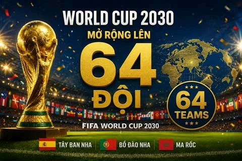 FIFA cân nhắc World Cup 2030 sẽ có 64 đội FIFA cân nhắc World Cup 2030 sẽ có 64 đội