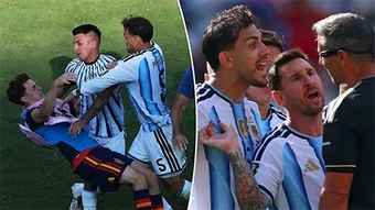 FIFA giảm án cho dàn sao Argentina sau màn hỗn chiến ở chung kết World Cup
