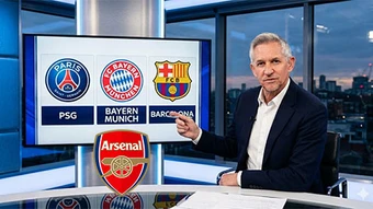 Gary Lineker chỉ ra 3 đội bóng xuất sắc hơn Arsenal
