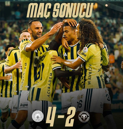 Greenwood lần đầu lập cú đúp giúp Fenerbahce đè bẹp Konyaspor Greenwood lần đầu lập cú đúp giúp Fenerbahce đè bẹp Konyaspor