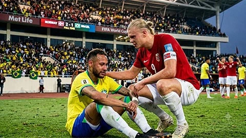 Haaland dạy Neymar bài học thủ lĩnh Haaland dạy Neymar bài học thủ lĩnh