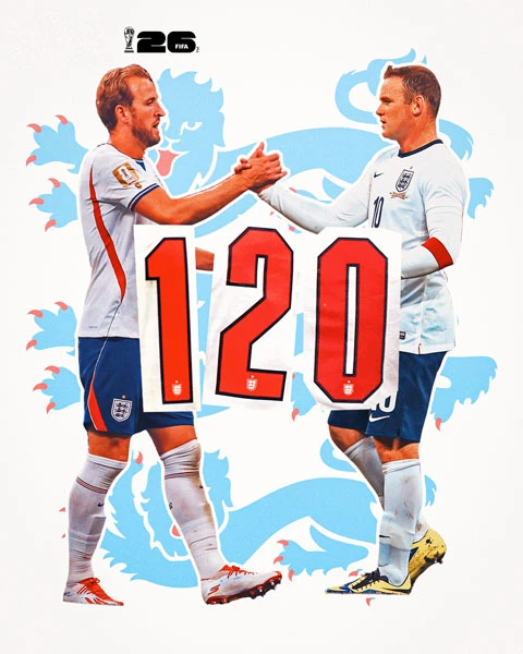 Harry Kane cân bằng kỷ lục lịch sử của Wayne Rooney ở tuyển Anh Harry Kane cân bằng kỷ lục lịch sử của Wayne Rooney ở tuyển Anh