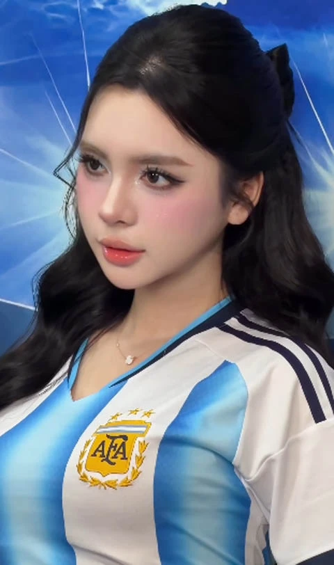 Hot girl Tú Anh cổ vũ Argentina đăng quang World Cup 2026 Hot girl Tú Anh cổ vũ Argentina đăng quang World Cup 2026