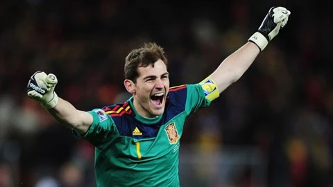 Iker Casillas: 'Thủ môn quyết định chức vô địch World Cup' Iker Casillas: 'Thủ môn quyết định chức vô địch World Cup'