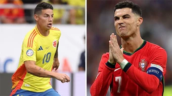 James Rodriguez và Cristiano Ronaldo: Anh hùng trọng anh hùng