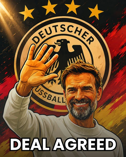 Jurgen Klopp đạt thỏa thuận dẫn dắt tuyển Đức đến năm 2030 Jurgen Klopp đạt thỏa thuận dẫn dắt tuyển Đức đến năm 2030