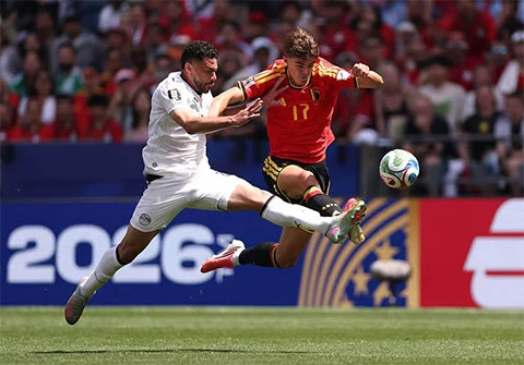 Kết quả Bỉ 1-1 Ai Cập: Lukaku giải cứu 'Quỷ đỏ'