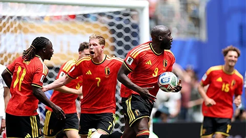 Kết quả Bỉ 1-1 Ai Cập: Lukaku giải cứu 'Quỷ đỏ'