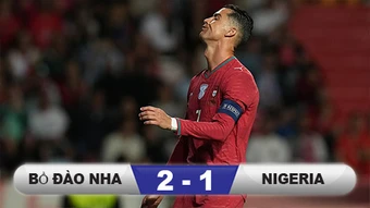 Kết quả Bồ Đào Nha 2-1 Nigeria: Thắng lợi chật vật