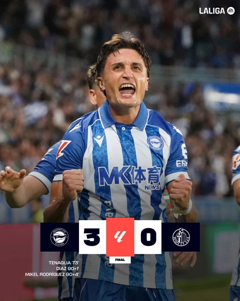 Kết quả bóng đá đêm 15/8, rạng sáng 16/8 tại Vòng 1 La Liga, AFF Cup, Coppa Italia Kết quả bóng đá đêm 15/8, rạng sáng 16/8 tại Vòng 1 La Liga, AFF Cup, Coppa Italia