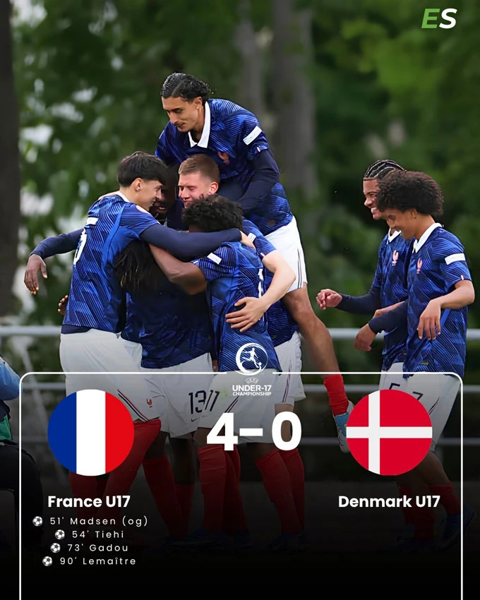 Kết quả bóng đá đêm 29/5, rạng sáng 30/5 tại play-off Ligue 1, U17 châu Âu, giao hữu ĐTQG Kết quả bóng đá đêm 29/5, rạng sáng 30/5 tại play-off Ligue 1, U17 châu Âu, giao hữu ĐTQG