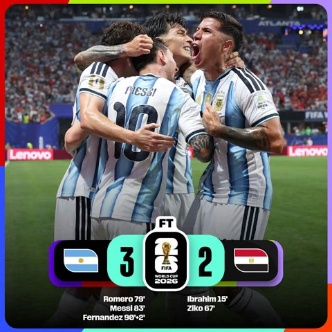 Kết quả bóng đá đêm 7/7, rạng sáng 8/7 tại vòng 1/8 World Cup 2026 Kết quả bóng đá đêm 7/7, rạng sáng 8/7 tại vòng 1/8 World Cup 2026