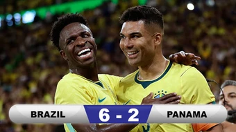 Kết quả Brazil 6-2 Panama: Samba múa tưng bừng