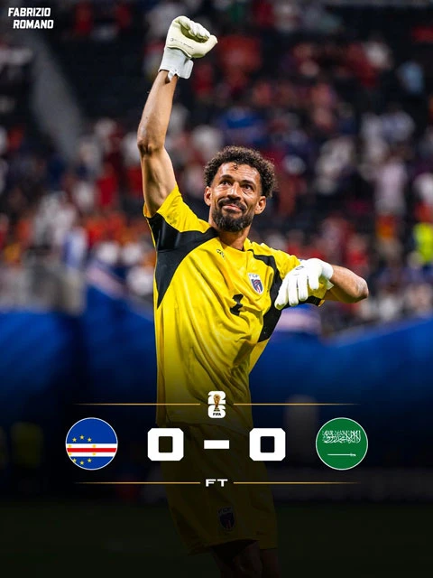 Kết quả Cape Verde 0-0 Saudi Arabia: Chiến tích lịch sử Kết quả Cape Verde 0-0 Saudi Arabia: Chiến tích lịch sử