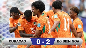 Kết quả Curacao 0-2 Bờ Biển Ngà: Người hùng Pepe
