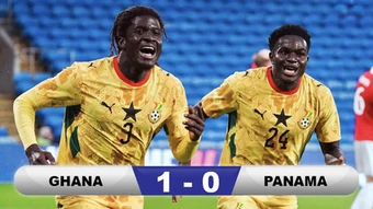 Kết quả Ghana 1-0 Panama: Vỡ òa phút 90+5