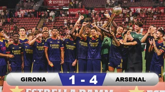 Kết quả Girona 1-4 Arsenal: Pháo thủ thắng giòn giã