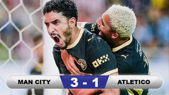 Kết quả Man City 3-1 Atletico: Chiến thắng thứ 2 liên tiếp cho Enzo Maresca