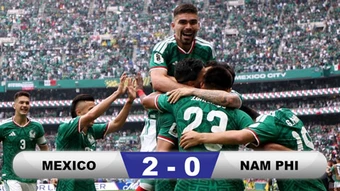 Kết quả Mexico 2-0 Nam Phi: Khai mạc World Cup tưng bừng