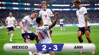 Kết quả Mexico 2-3 Anh: Tam sư vào tứ kết