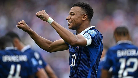 Kết quả Pháp 3-0 Iraq: Mbappe và Dembele tỏa sáng Kết quả Pháp 3-0 Iraq: Mbappe và Dembele tỏa sáng