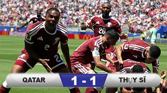 Kết quả Qatar 1-1 Thụy Sĩ: Qatar lần đầu có điểm tại World Cup