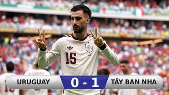 Kết quả Uruguay 0-1 Tây Ban Nha: Uruguay chia tay World Cup trong thất vọng
