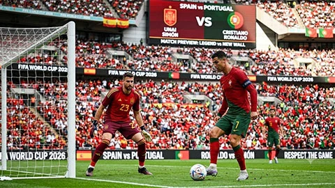Kỷ lục gia World Cup của Tây Ban Nha ngán Ronaldo lão luyện Kỷ lục gia World Cup của Tây Ban Nha ngán Ronaldo lão luyện