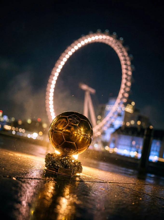 Lễ trao giải Quả Bóng Vàng chuyển từ Paris sang London Lễ trao giải Quả Bóng Vàng chuyển từ Paris sang London