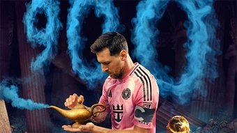 Lionel Messi cán mốc 900 bàn theo cách trêu ngươi Ronaldo