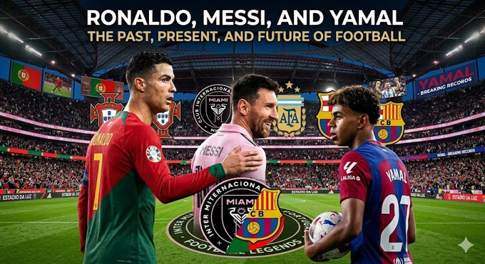 Lionel Messi chỉ ra người kế thừa kỷ nguyên của mình và Ronaldo