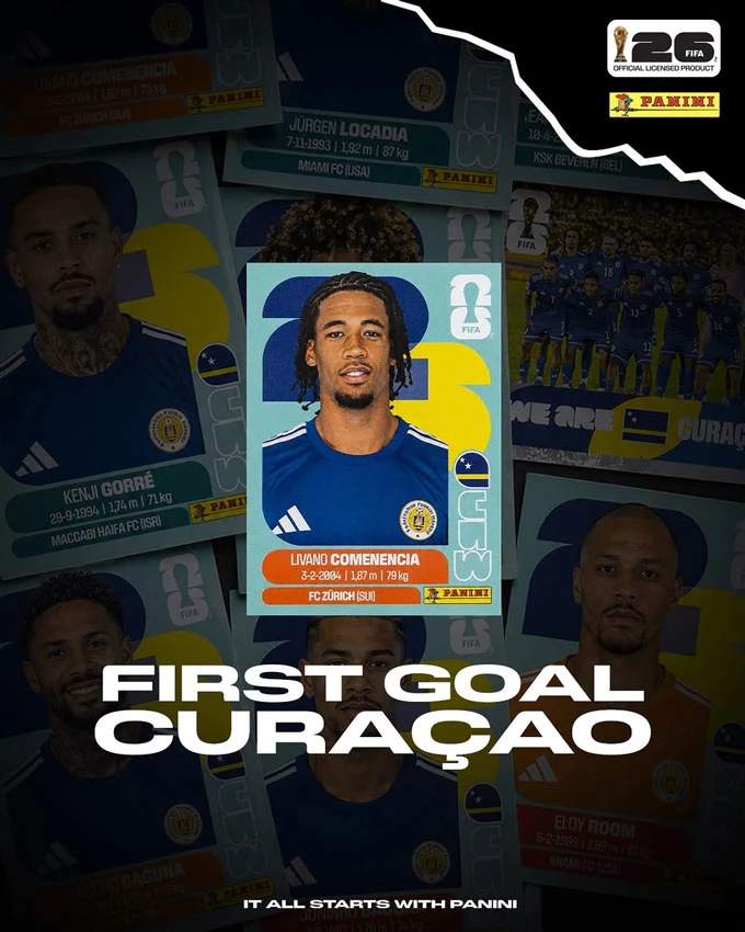 Livano Comenencia, người hùng giúp Curacao đi vào lịch sử World Cup Livano Comenencia, người hùng giúp Curacao đi vào lịch sử World Cup