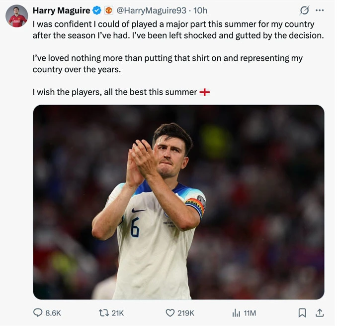 Loại Maguire là quyết định sai lầm nhất của Thomas Tuchel