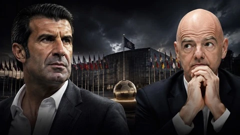 Luis Figo: ‘Hành động của Infantino là thấp kém và dối trá nhất tôi từng chứng kiến’ Luis Figo: ‘Hành động của Infantino là thấp kém và dối trá nhất tôi từng chứng kiến’