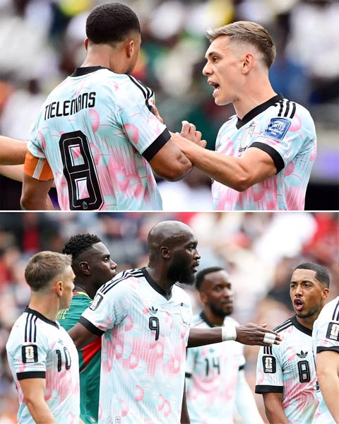 Lukaku can đồng đội cãi vã trước khi Bỉ ngược dòng khó tin tại World Cup