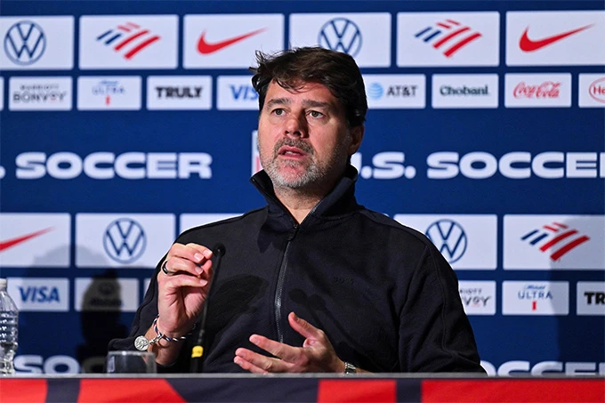 Mauricio Pochettino: ‘Mục tiêu của Mỹ là vô địch World Cup 2026’ Mauricio Pochettino: ‘Mục tiêu của Mỹ là vô địch World Cup 2026’