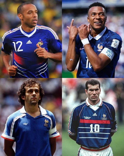 Mbappe đã đủ tầm đứng cạnh Zidane, Henry và Platini? Mbappe đã đủ tầm đứng cạnh Zidane, Henry và Platini?