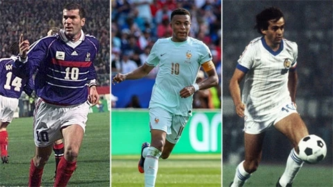 Mbappe đã đủ tầm đứng cạnh Zidane, Henry và Platini? Mbappe đã đủ tầm đứng cạnh Zidane, Henry và Platini?
