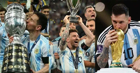 Messi giã từ đội tuyển Argentina Messi giã từ đội tuyển Argentina