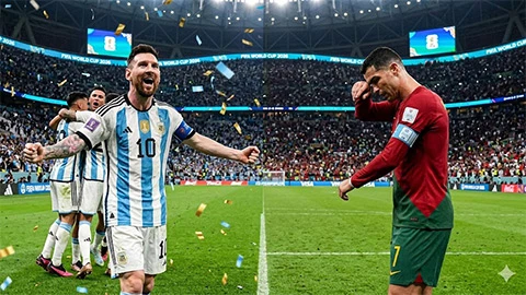 Messi gọi lớn nhưng Ronaldo câm lặng Messi gọi lớn nhưng Ronaldo câm lặng