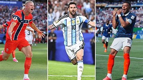 Messi, Mbappe, Haaland: Ai sẽ đoạt Chiếc giày vàng World Cup 2026? Messi, Mbappe, Haaland: Ai sẽ đoạt Chiếc giày vàng World Cup 2026?