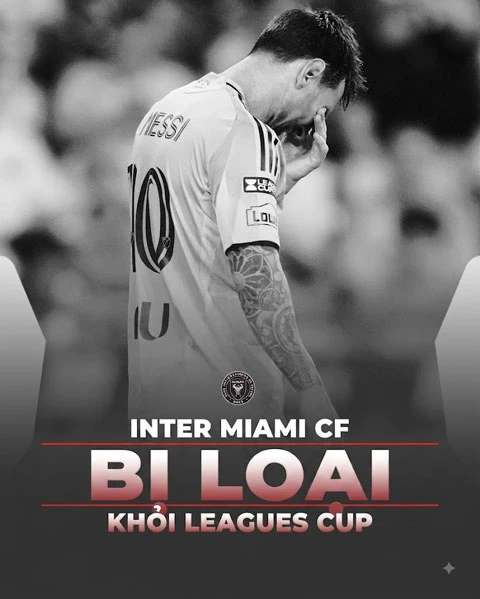 Messi tái xuất sau tang lễ của cha, Inter Miami vẫn bị loại khỏi Leagues Cup Messi tái xuất sau tang lễ của cha, Inter Miami vẫn bị loại khỏi Leagues Cup