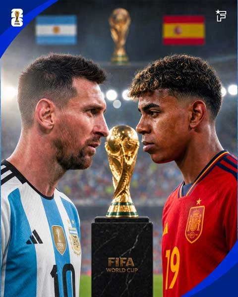 Messi và Yamal: Cuộc chuyển giao thế hệ ở chung kết World Cup 2026 Messi và Yamal: Cuộc chuyển giao thế hệ ở chung kết World Cup 2026