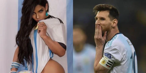 Miss BumBum hứa sẽ ‘táo bạo hơn nữa’ với Messi Miss BumBum hứa sẽ ‘táo bạo hơn nữa’ với Messi
