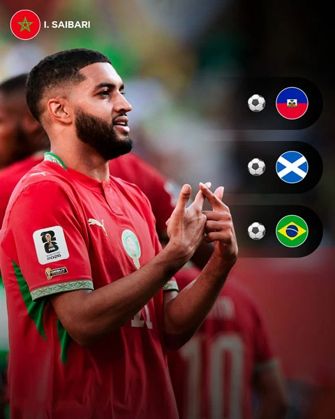 Morocco mất trụ cột Ismael Saibari vì chấn thương Morocco mất trụ cột Ismael Saibari vì chấn thương