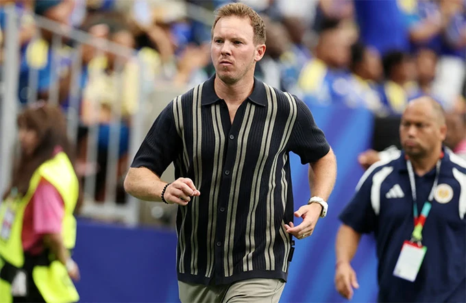 Nagelsmann được ca ngợi khi dùng 'chiến thuật lạ' giữa giờ nghỉ Nagelsmann được ca ngợi khi dùng 'chiến thuật lạ' giữa giờ nghỉ