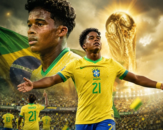 Nếu Brazil muốn có ngôi sao thứ 6, hãy trọng dụng Endrick Nếu Brazil muốn có ngôi sao thứ 6, hãy trọng dụng Endrick
